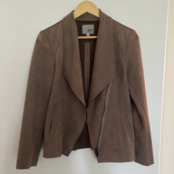 Kut from the Kloth Jackets & Blazers - Kut from the Kluth faux suede Jacket - Taupe